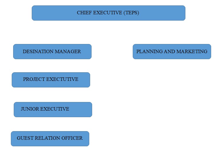 Organization Structure of TEPS.